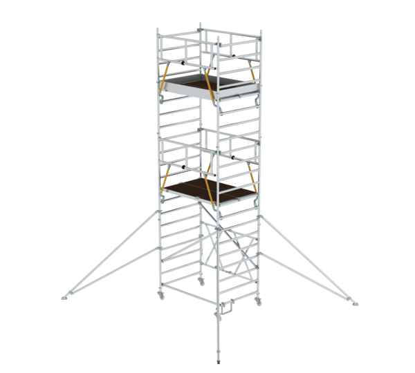 Fold. scaff. SG 1,80x1,35 m w.outr.,pf H=5,16 m | © MUNK GmbH