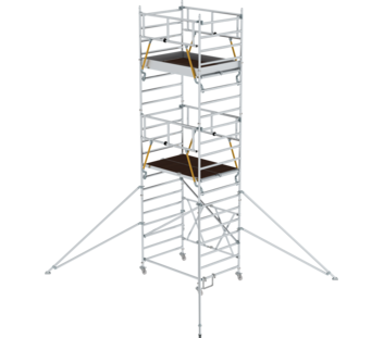 Fold. scaff. SG 1,80x1,35 m w.outr.,pf H=5,16 m | © MUNK GmbH