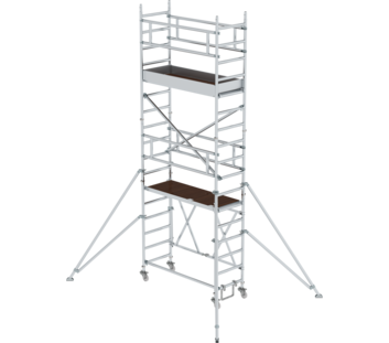 Klappgerüst 0,75x 1,80 m m. Ausl., PF-Höhe 3,80 m | © MUNK GmbH