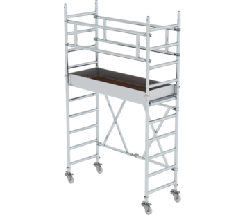 Échafaudage pliant 0,75x1,80m, hauteur PF 1,80m | © MUNK GmbH