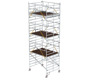 Fold. scaff. w. trip. pf., working height 8,43 m | © MUNK GmbH