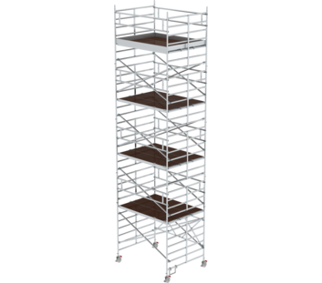 Fold. scaff. w. trip. pf., working height 10,35 m | © MUNK GmbH