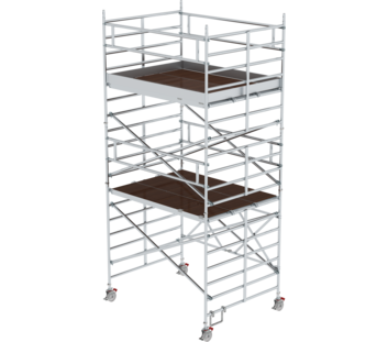 Échaf. pliant avec 3 PF et haut. de travail 6,35 m | © MUNK GmbH