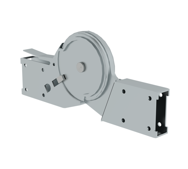 Autom. steel hinge for multi-p. ladder | © MUNK GmbH