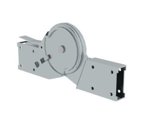 Autom. steel hinge for multi-p. ladder | © MUNK GmbH