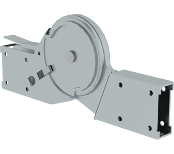 Autom. steel hinge for multi-p. ladder | © MUNK GmbH