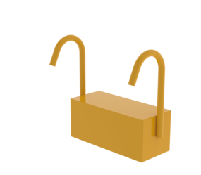 Ballast weight 10.0 kg yellow | © MUNK GmbH