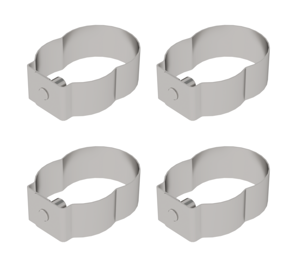 Anneau élas. pour échaf. roul. goujon court, fermé | © MUNK GmbH