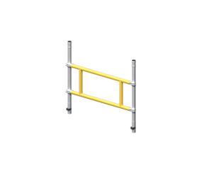 Railing set, single-sided, for assembly platform | © MUNK GmbH