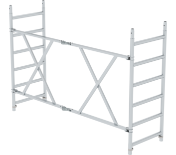 Fold.frame unit, scaff.W=0.75m,scaff.L=2.45m | © MUNK GmbH