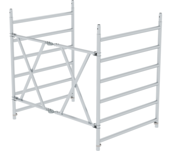 Folding frame unit, 1.35m, scaff. 1.8m | © MUNK GmbH