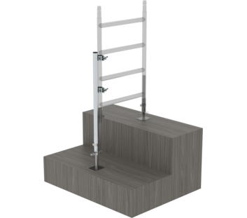 Frame extension, clamp-on, adj. range 400 mm | © MUNK GmbH
