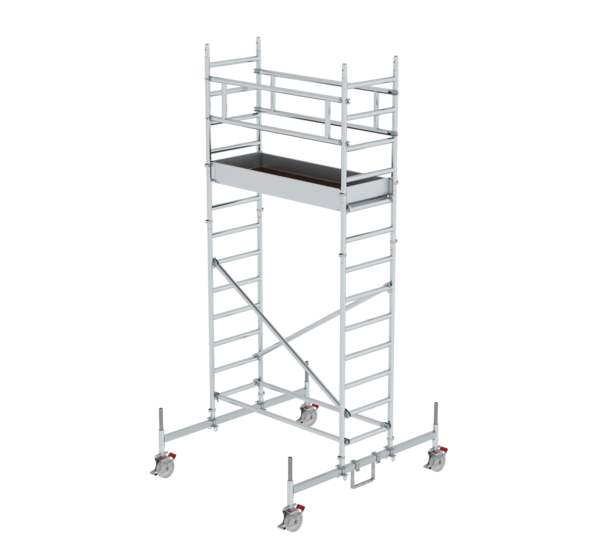Mob.scaff. 0.75x1.80m chass.bar,pf H=3.45m | © MUNK GmbH