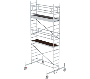 Mob.scaff. 0.75x2.45m chass.bar,pf H=4.45m | © MUNK GmbH