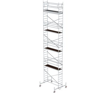 Mob.scaff. 0.75x2.45m chass.bar,pf H=9.45m | © MUNK GmbH