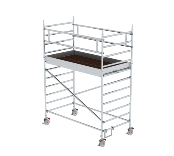 Mob.scaff. 1.35x2.45m w.doub.pf.,pf H=2.35m | © MUNK GmbH