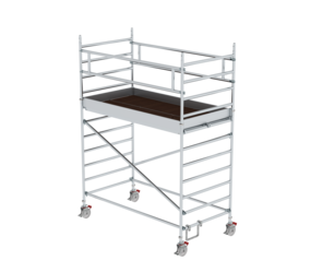 Mob.scaff. 1.35x2.45m w.doub.pf.,pf H=2.35m | © MUNK GmbH