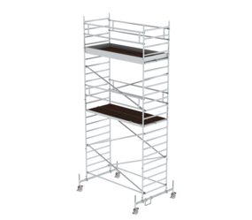Folding scaff. 1.35x3.0m Chass. bar & double pf, pf H=5.45m | © MUNK GmbH