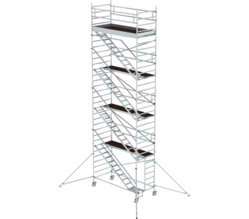 Mob. scaf. 1.35x3.0 m,incl. asc/outr. pf H=8.35 m | © MUNK GmbH