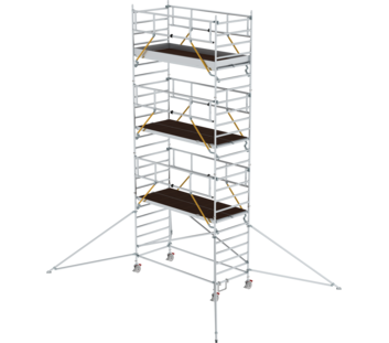 Éch. roul. SG 3,00x1,35 m av stab. & PF x2, H. PF 6,43 m | © MUNK GmbH