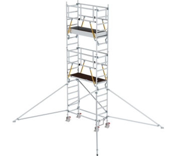 Mob. scaff. SG w. outr. 1,80x0,75 m, pfh 4,47 m | © MUNK GmbH