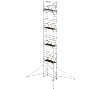 Échaf. roulant SG av stab 1,80x0,75 m, haut. PF 9,51 m | © MUNK GmbH