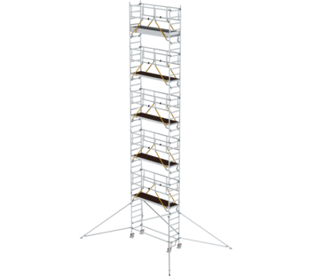 Échaf. roulant SG av stab 2,45x0,75 m, haut. PF 10,35 m | © MUNK GmbH