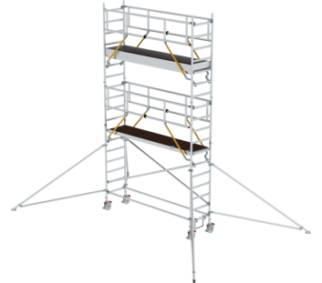 Mob. scaff. SG w. outr. 3,00x0,75 m, pfh 4,47 m | © MUNK GmbH