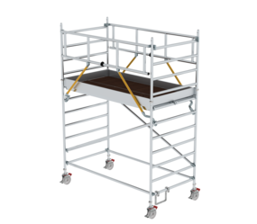 Mob. scaff SG 2,45x1,35 m w. db.pf pfh 2,51 m | © MUNK GmbH