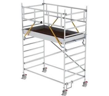 Mob. scaff SG 2,45x1,35 m w. db.pf pfh 2,51 m | © MUNK GmbH