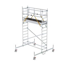 Fold.scaff. SG 2,45x0,75 m, w. chass.bar, pf H=3.26 m | © MUNK GmbH