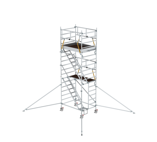 Mob. scaf. SG 1,80x1,35 m,incl. asc/outr.pf H=4,47 m | © MUNK GmbH