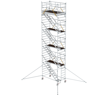 Mob. scaf. SG 2,45x1,35 m,incl. asc/outr.pf H=8,39 m | © MUNK GmbH