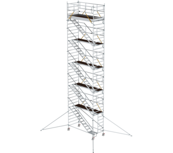 Mob. scaf. SG 3,00x1,35 m,incl. asc/outr.pf H=10,35 m | © MUNK GmbH