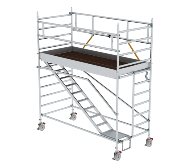 Mob. scaf. SG 3,00x1,35 m,incl. asc. pf H=2,51 m | © MUNK GmbH