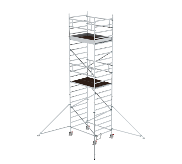 Mob. scaff. 3.0x1.35m with outr/db.pf, pfh 4.35m | © MUNK GmbH