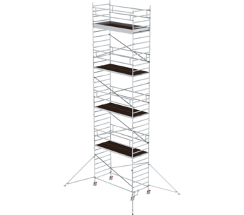 Mob. scaff. 3.0x1.35m with outr/db.pf, pfh 9.35m | © MUNK GmbH