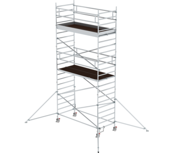 Folding scaff. 1.35x3.0m Outr.&double pf, pf H=5.35m | © MUNK GmbH