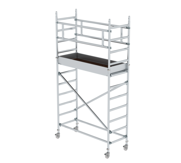 Stand.mob.scaff. 0.75x1.80m,pf H=2.20m | © MUNK GmbH