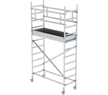 Stand.mob.scaff. 0.75x1.80m,pf H=2.20m | © MUNK GmbH