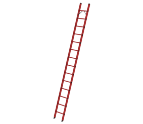 Straight ladder RFG w/o stab., 14 rungs | © MUNK GmbH