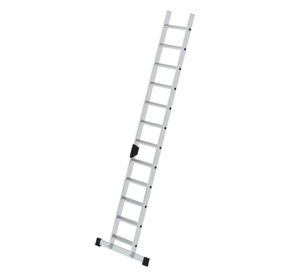 Straight ladder w. std. stabiliser, 12 steps | © MUNK GmbH