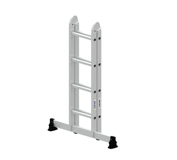 Folding ladder 2-sec.w.nivello stab. 2x4 rungs | © MUNK GmbH