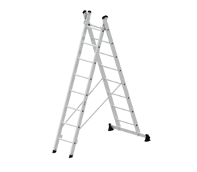 Multi-purp. ladder 2-sec.w.nivello stab. 2x8 rungs | © MUNK GmbH