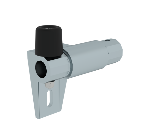 Rail system for shelf ladder bracket.w.end stop l. | © MUNK GmbH