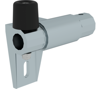 Rail system for shelf ladder bracket.w.end stop l. | © MUNK GmbH