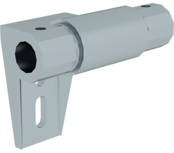 Rail system for shelf ladder inter.brack.w.holes | © MUNK GmbH