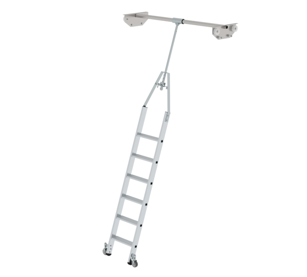 Shelf ladder rotating for double shelf, 6 steps | © MUNK GmbH