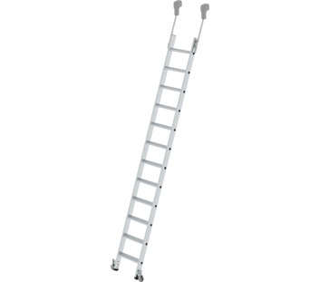 Step shelf ladder, mobile, 12 steps | © MUNK GmbH