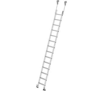 Step shelf ladder, mobile, 14 steps | © MUNK GmbH